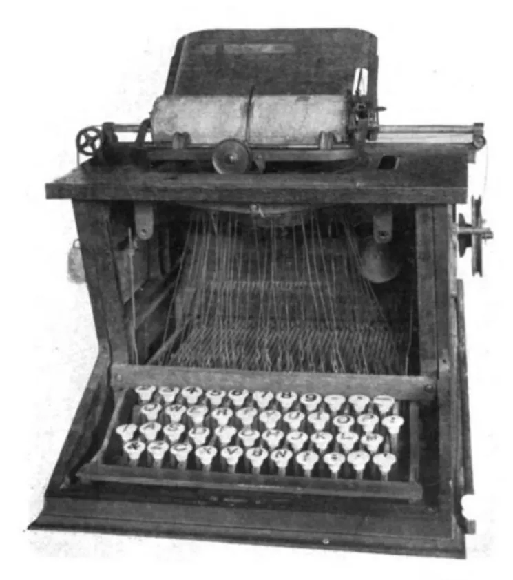 First commercially successful typewriter